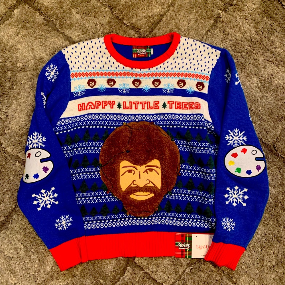 Original NWT Artsy Bob Rose “Ugly Christmas Sweater”